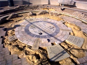 The centre of the dial starts to take shape